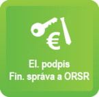 Využitie Elektr. Podpisu – Fin. Správa a ORSR